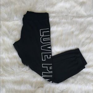 PINK Victoria’s Secret Black Sweatpants